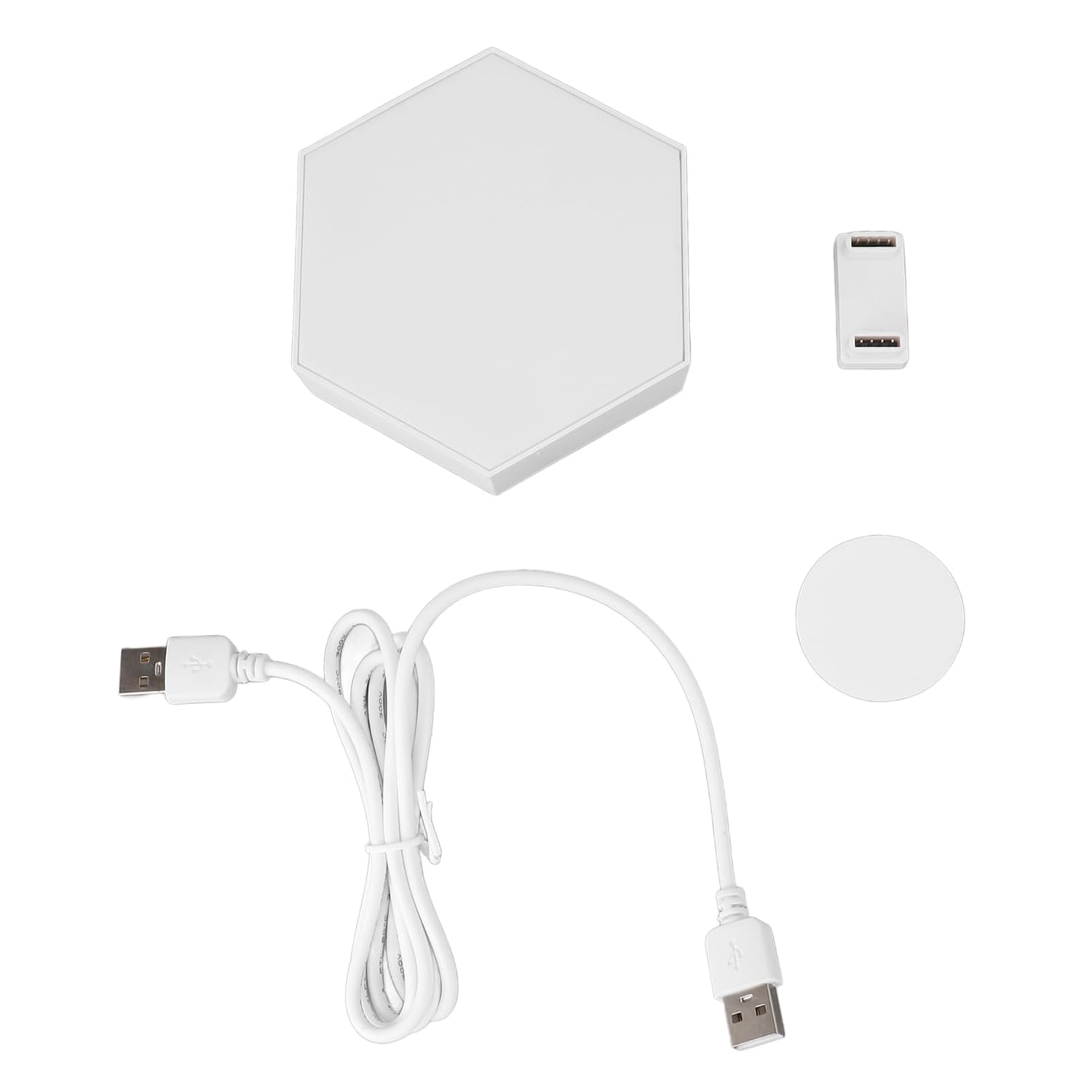 Pilipane Hexagon LED Wall Light, Touch Control, rgb hexagon light panel